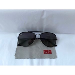 Ray-Ban Blaze Aviator Sunglasses w/case and cloth